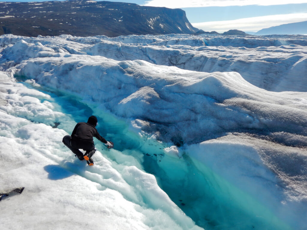 フィヨルドの生態系を支える「氷河ポンプ」を発見<br>低温科学研究所 杉山先生/北極域研究センター 漢那博士研究員