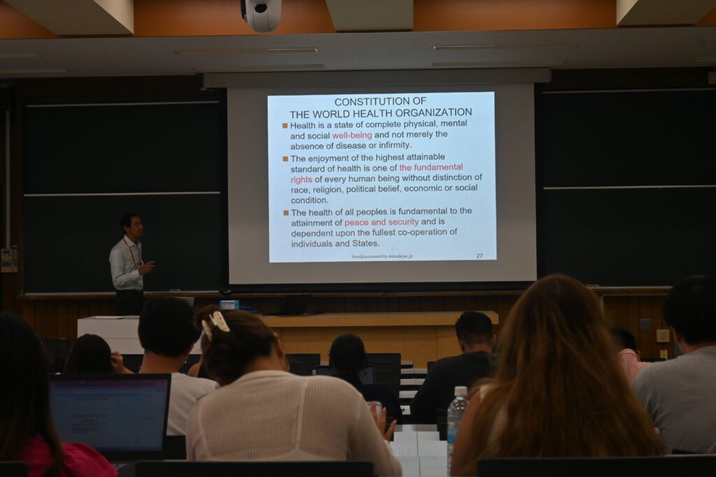 HSI科目「国際SDGs入門」を開講しました