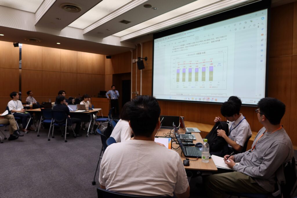 「教養深化プログラム『未来志向ワークショップ 脱炭素と持続可能なエネルギー』」において、ワークショップ等、学生の学びに協力しました