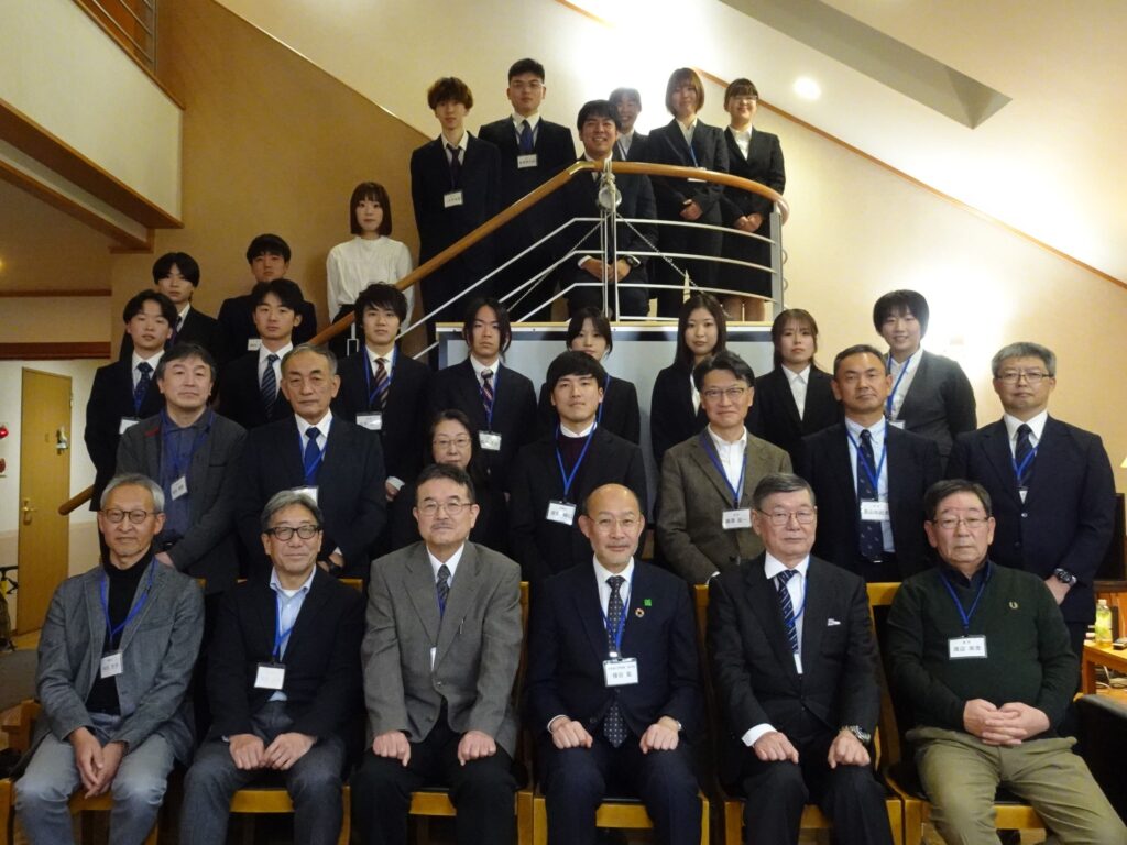 「巌鷲寮（佐藤・新渡戸記念寮）」の創立記念式典（寮祭）で、横田篤理事・副学長が講演